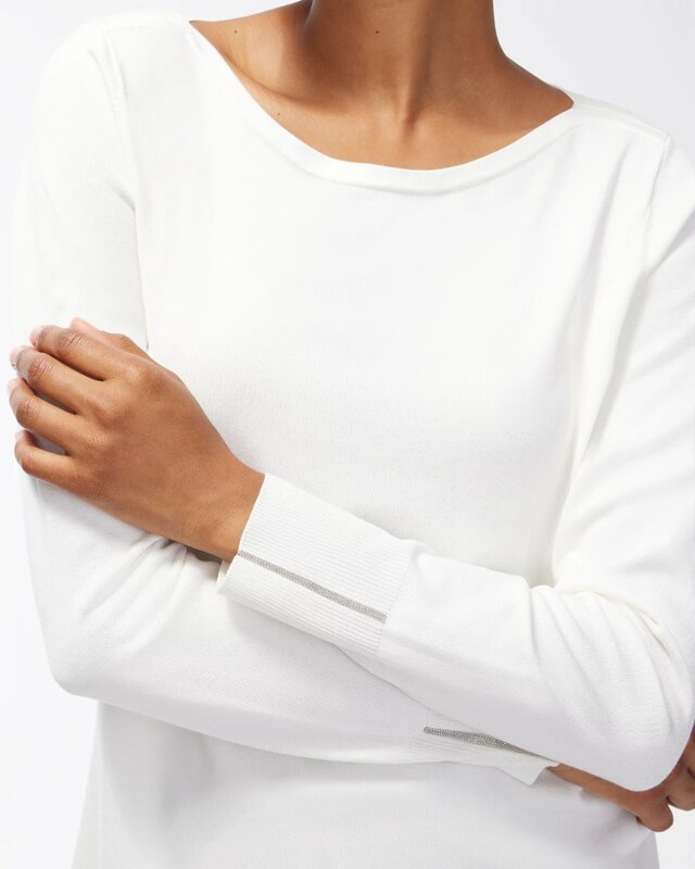 Caviar Bead Pullover Sweater - image 4